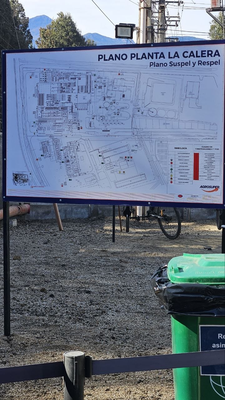 Plant site map showing organized operations, flow, and process visibility.